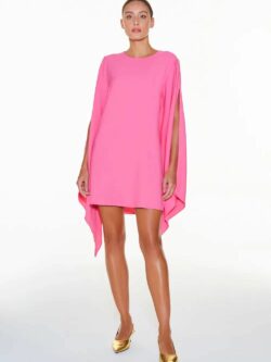 Zen Vestido Curto Mangas Fluídas