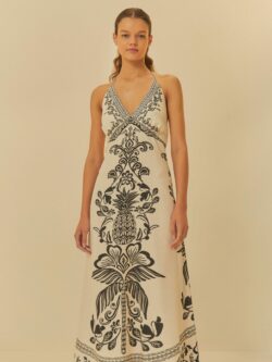 Farm Vestido Cropped Doce Caminho