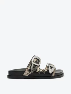 Schutz Papete Wild Flats Couro