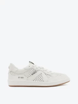 Schutz Tênis ST004 Camurça Glitter Branco