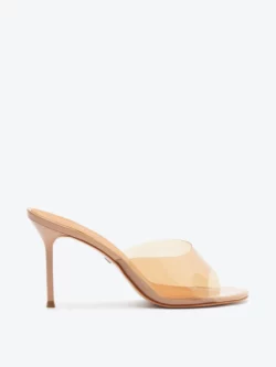 Schutz Mule Lina Vinil Salto Alto
