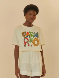 Farm T-shirt Média Farmrio Natureza