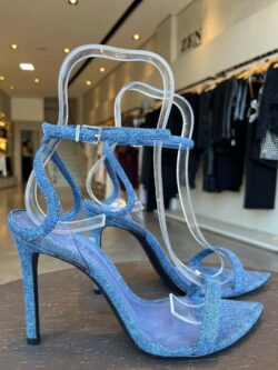 Schutz Sandália Jeans