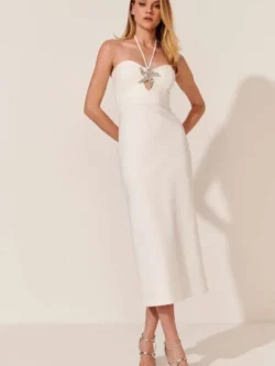 Le Blog Vestido Midi Angelica