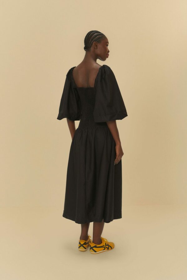 Farm Vestido Cropped Mangas - Imagem 4