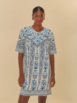 Farm Vestido T-shirt Antônia