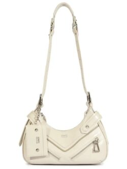 Schutz Bolsa Média Suri Couro Off White