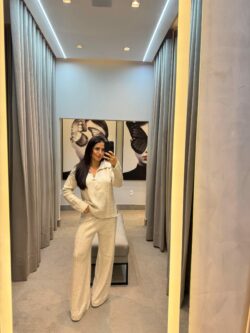 Le Blanc Conjunto Tricot Polo
