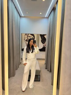 Le Blanc Conjunto Tricot