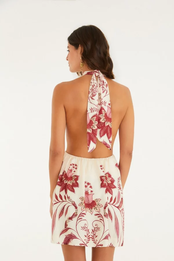 Farm Vestido Curto Estampado Nina - Imagem 2