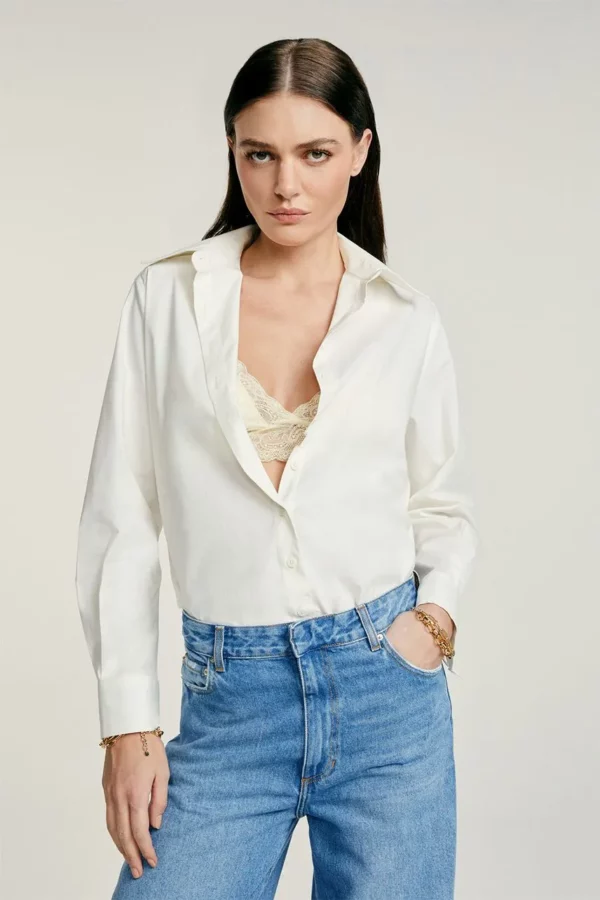 NV Top Vivian - Bege Oyster