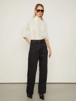 Animale Calça Black Jeans Com Cinto