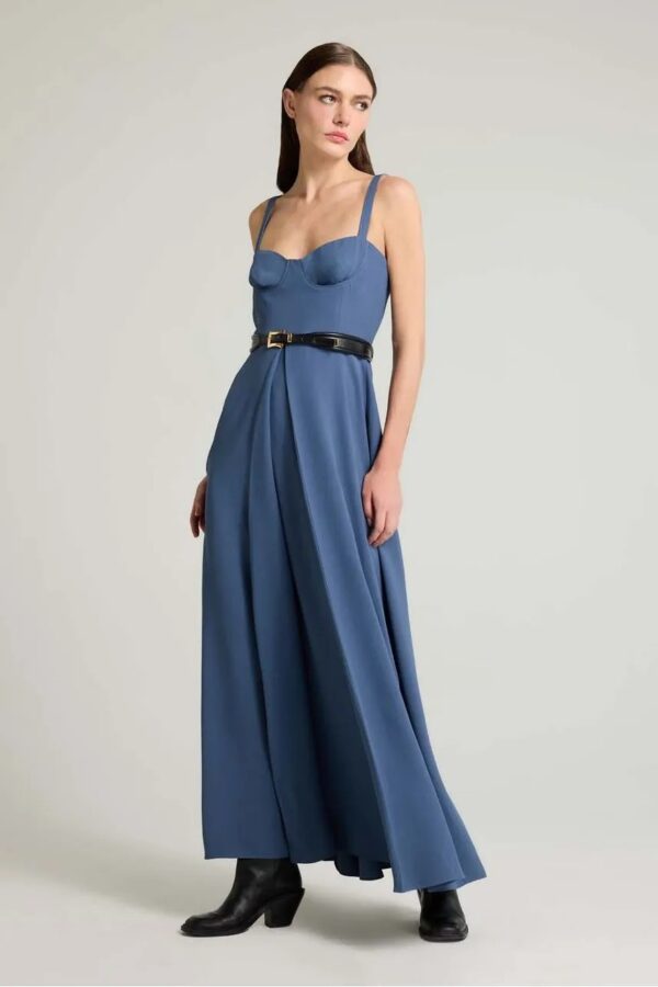 Nv Vestido Lelê - Azul Denim