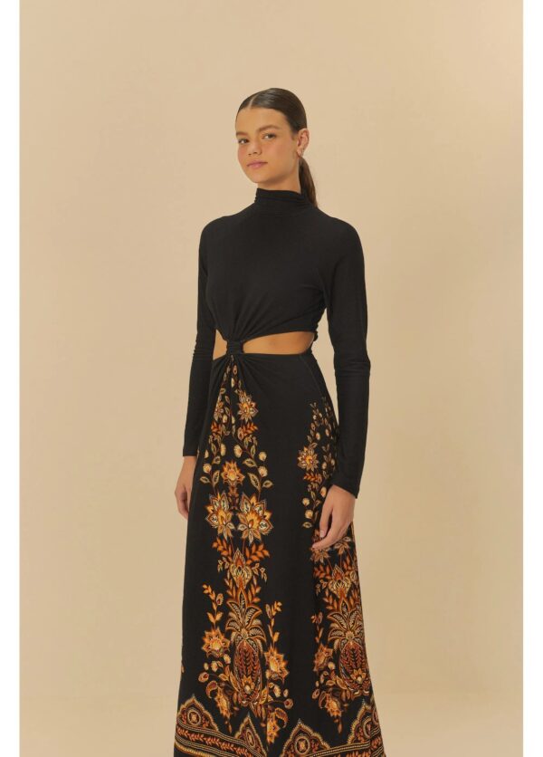 Farm Vestido Cropped Estampado Flora Abacaxi - Imagem 3