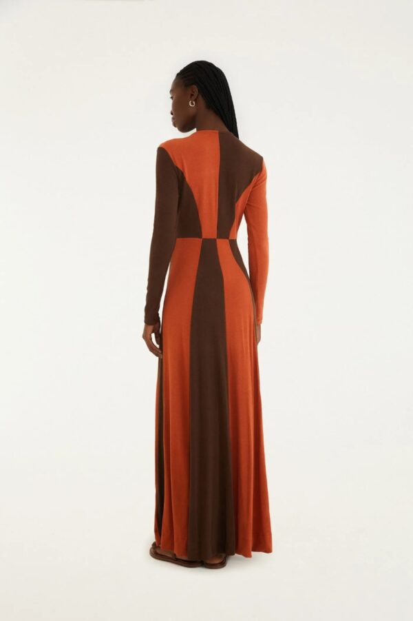 Farm Vestido Decote Crepe - Imagem 4