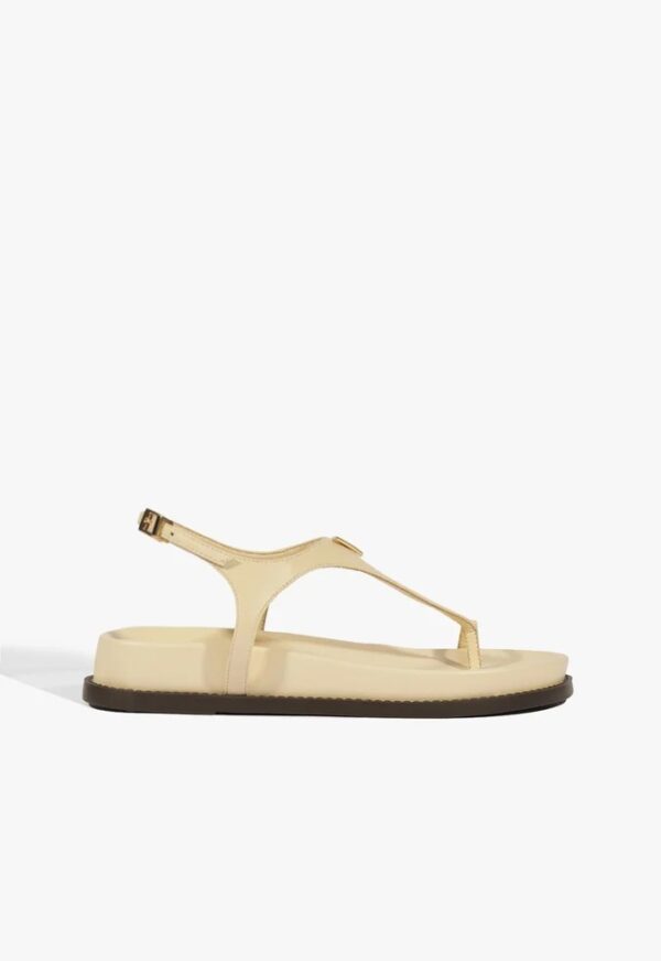 Schutz apete Couro Amarelo Manteiga