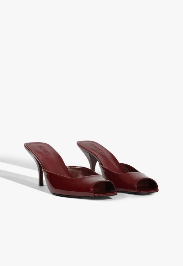 Schutz Mule Estella Couro Vinho - Imagem 2