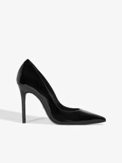 Schutz Sapato Scarpin Salto Fino Verniz Preto