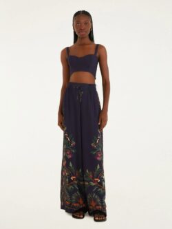 Farm Calça Pantalona Floresta Doce