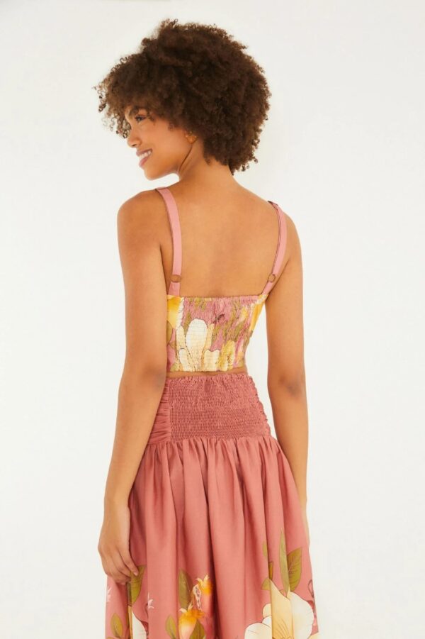 Farm Top Romance De Flor Localizado - Imagem 3