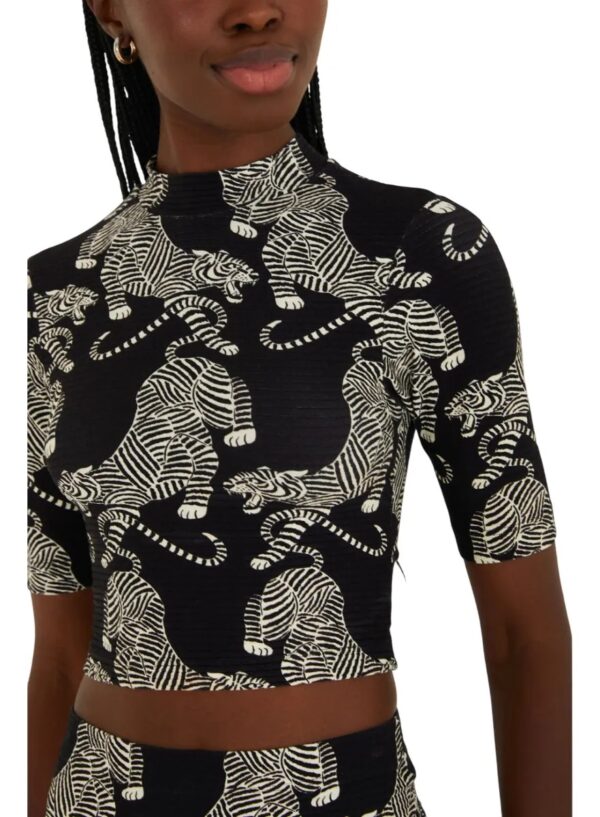 Farm Blusa Cropped Tigres - Imagem 3
