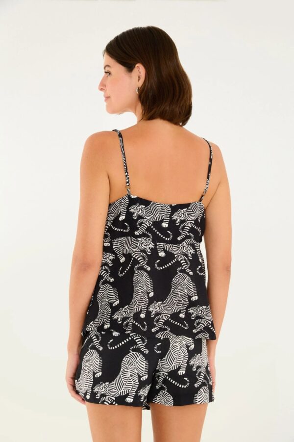 Farm Short Saia Estampado Tigres - Imagem 3