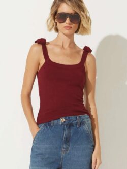 Le Blog Blusa Liah Dark Wine