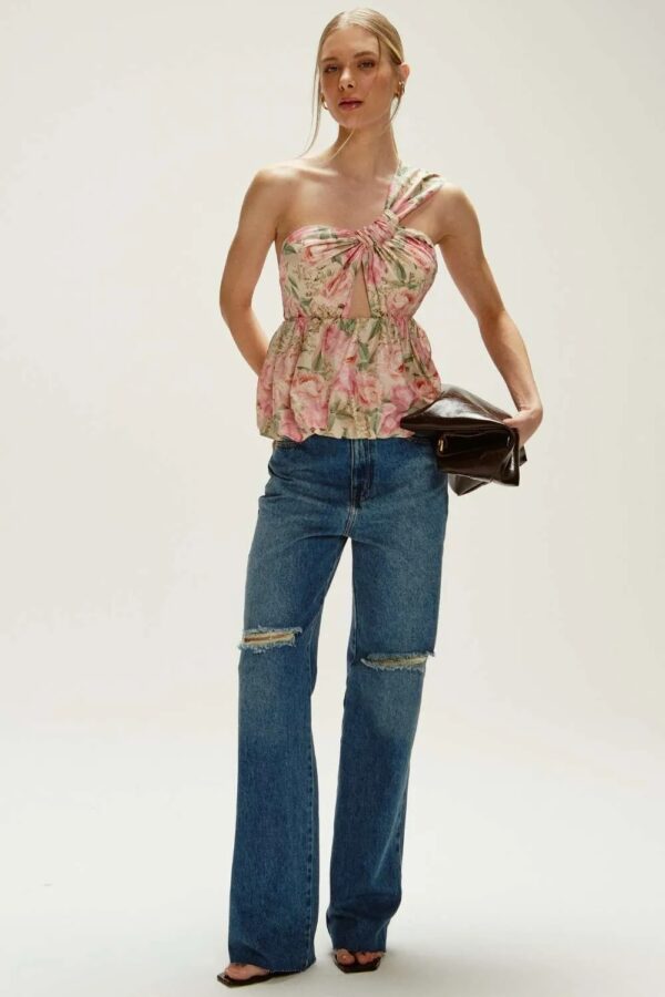 Le Blog Blusa Helena Floral Aquarele - Imagem 3