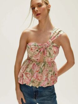Le Blog Blusa Helena Floral Aquarele