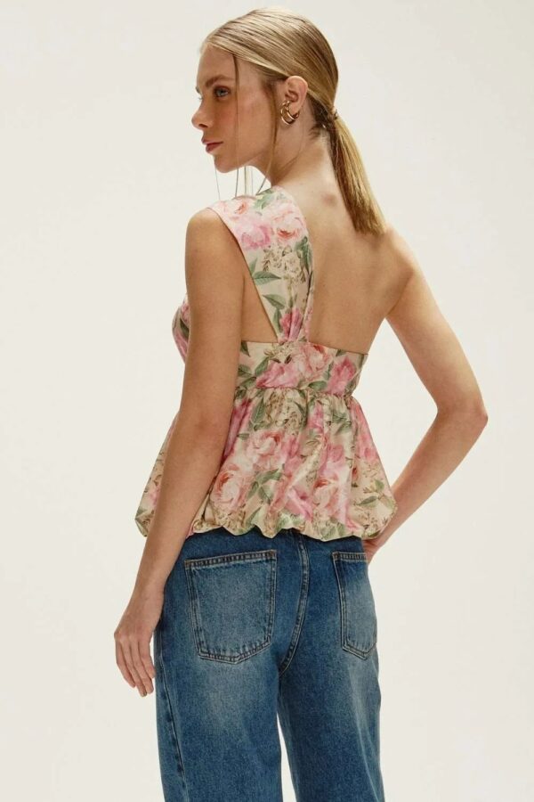 Le Blog Blusa Helena Floral Aquarele - Imagem 4