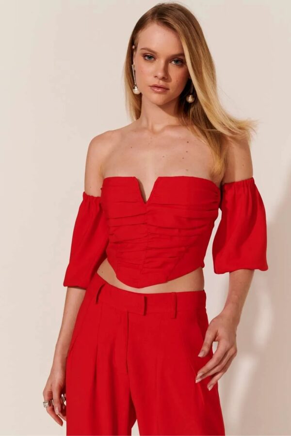 Le Blog Corselet Ingrid Vermelho Classic