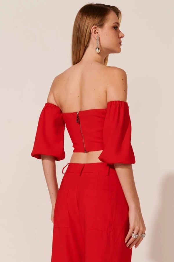 Le Blog Corselet Ingrid Vermelho Classic - Imagem 4