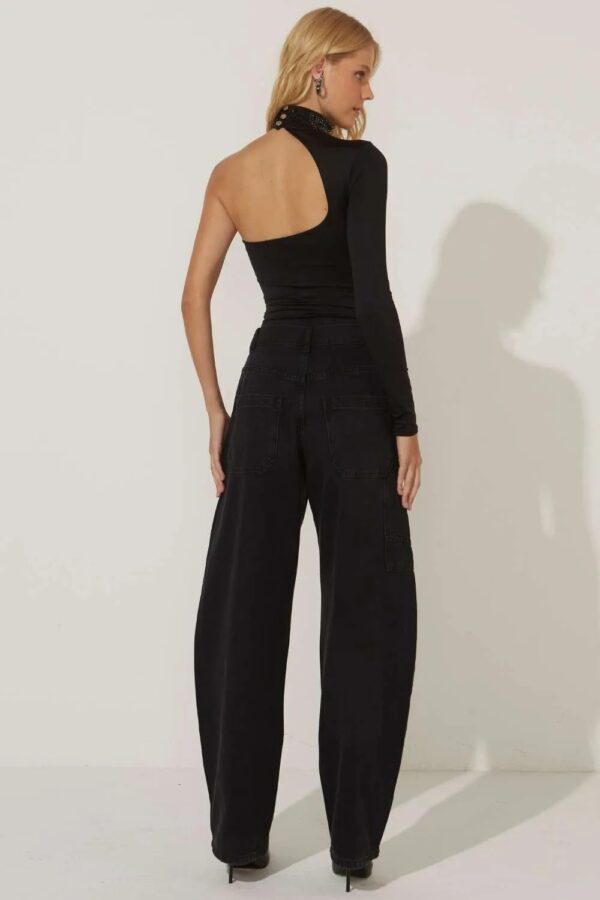 Le Blog Calça Ana Jeans Black - Imagem 5