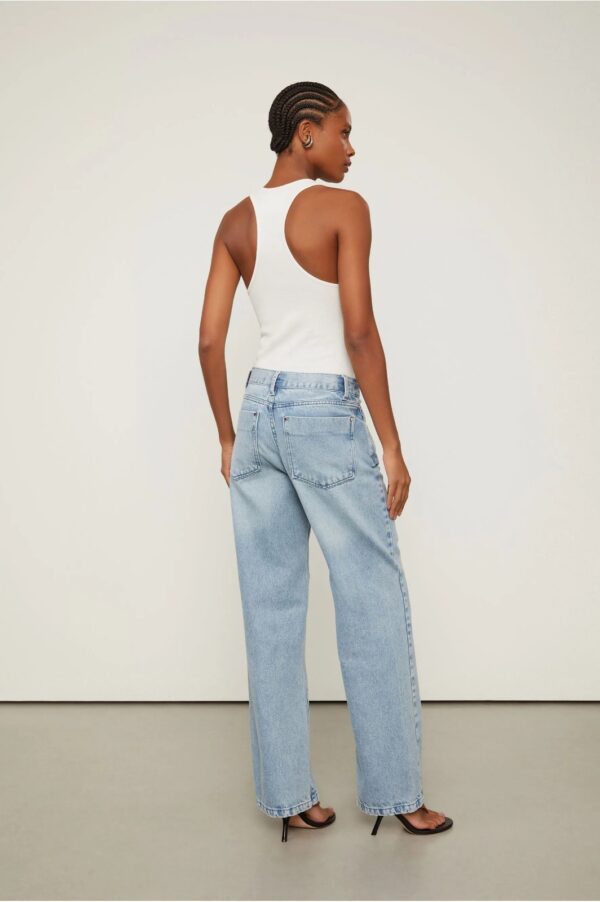 Animale Calça Jeans Reta Com Lavagem Clara - Imagem 4