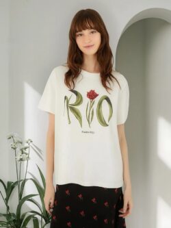 Farm T-Shirt Fit Rio Off White