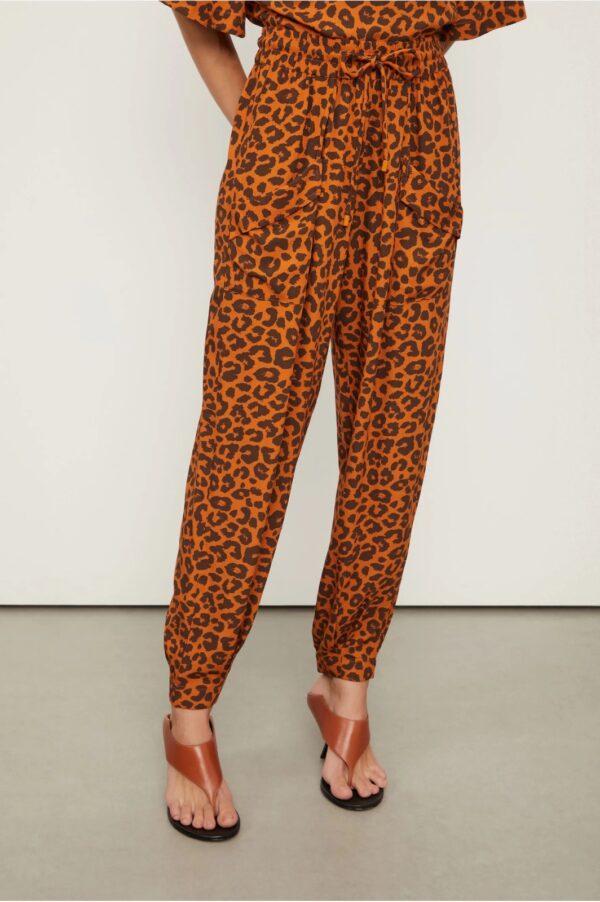 Animale Calça Bomber Cós De Elástico De Viscose Estampada - Imagem 3