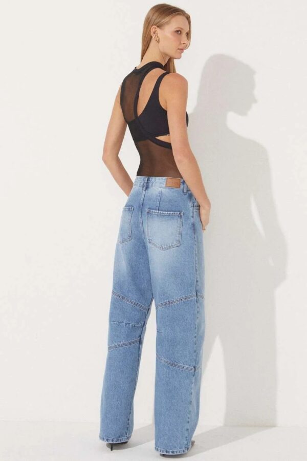 Le Blog Calça Jeans Jaque Jeans Claro - Imagem 3