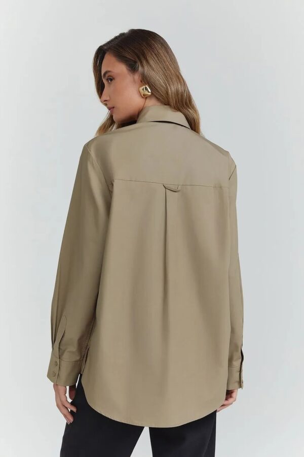 NV Camisa Sasha - Bege Trench - Imagem 4