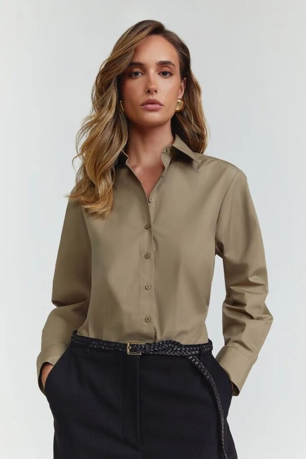 NV Camisa Sasha - Bege Trench