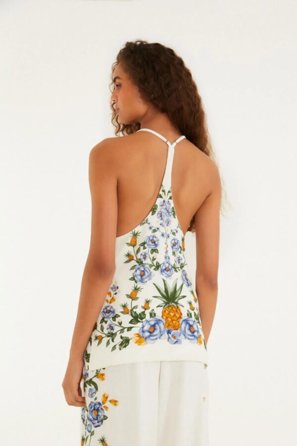 Farm Blusa Estampada Floral Penélope - Imagem 3