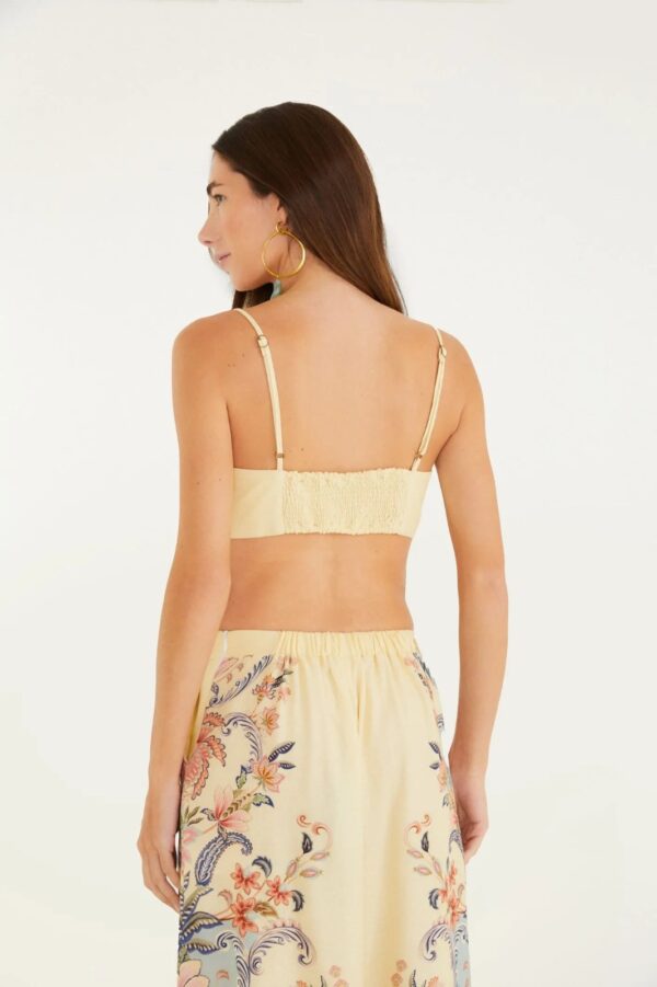 Farm Blusa Lenço Estampada Encanto Boho - Imagem 3