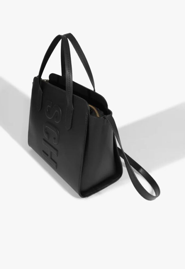 Schutz Bolsa Tote Média Tassy Preta - Imagem 4