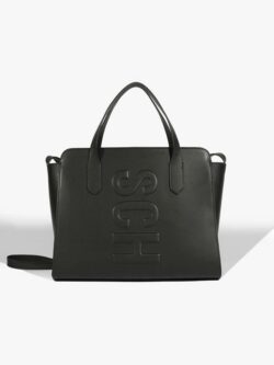 Schutz Bolsa Tote Média Tassy Preta