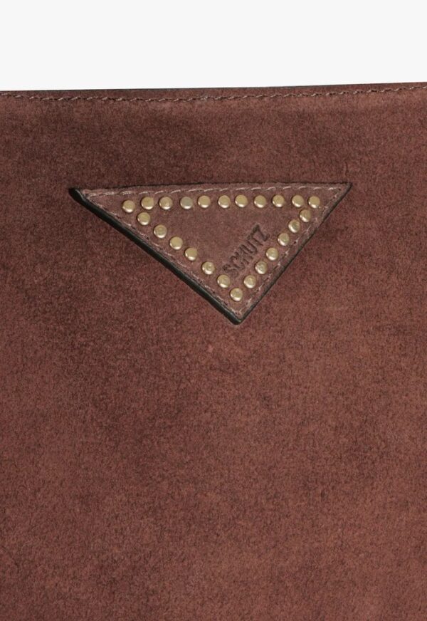 Schutz Bolsa Hobo Couro Marrom - Imagem 3