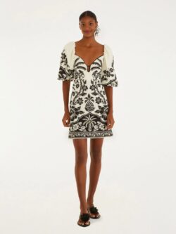 Vestido Curto Estampado Guanacaste