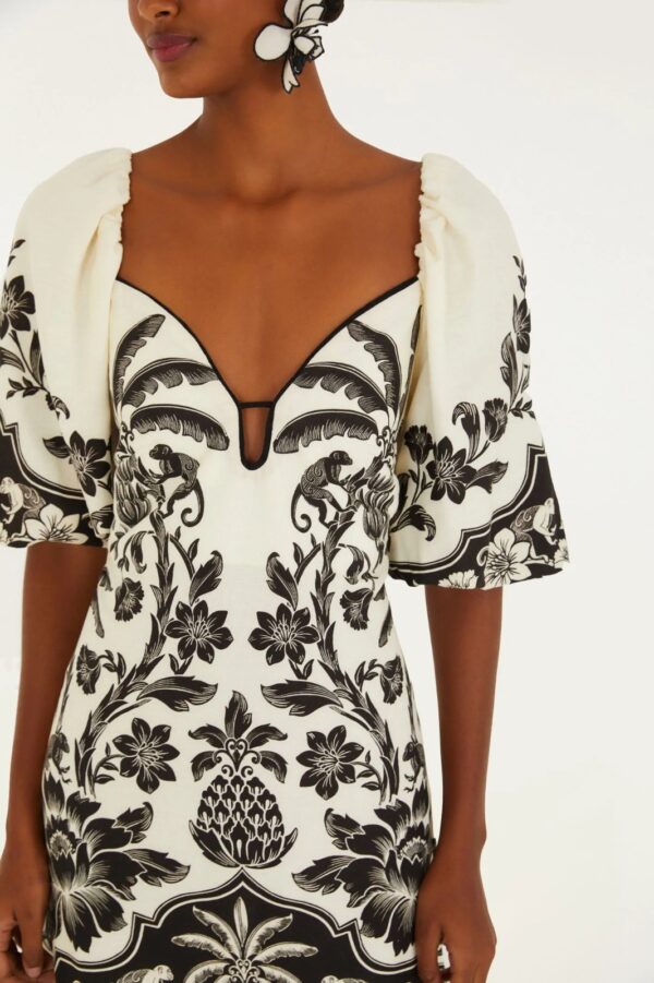 Vestido Curto Estampado Guanacaste - Imagem 2
