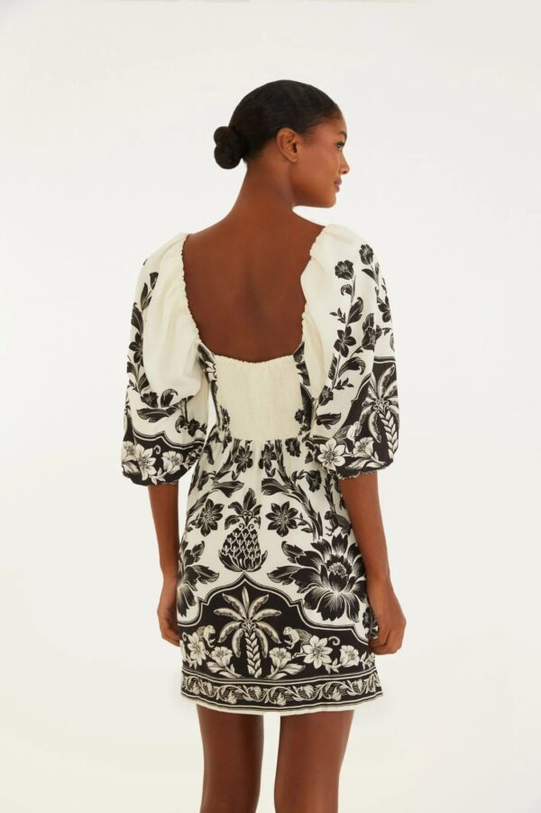 Vestido Curto Estampado Guanacaste - Imagem 4