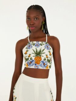Farm Top Estampado Floral Penélope