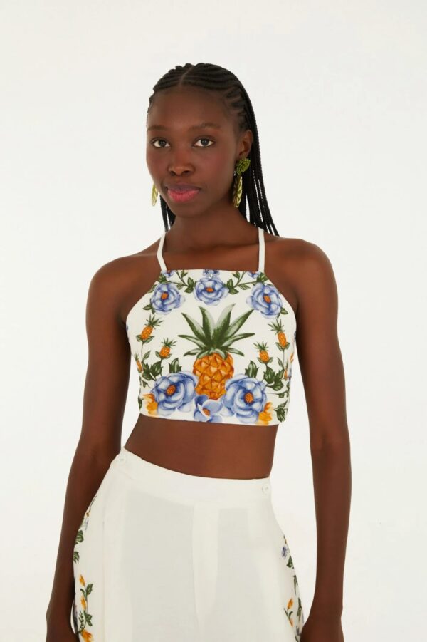 Farm Top Estampado Floral Penélope