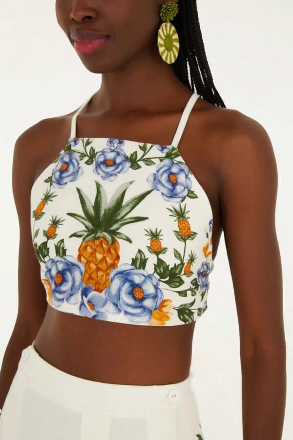 Farm Top Estampado Floral Penélope - Imagem 2